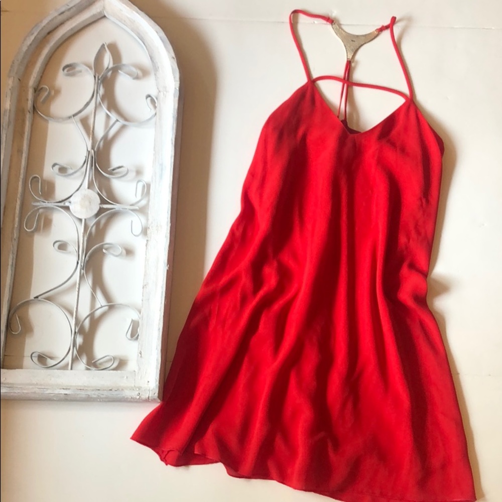 Cefiano red dress, S